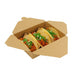 Caja de cartón kraft laminado PE 216x160mm H65mm 2000ml - 200Uds