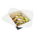 Caja de comida en cartón negra con cierre 2000ml 216x160mm A65mm - 200Uds