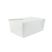 Caja de comida en cartón blanco con cierre 2000ml 217x160mm A67mm - 200Uds