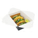 Caja de comida en cartón negra con cierre 3000ml 227x165mm A92mm - 160Uds