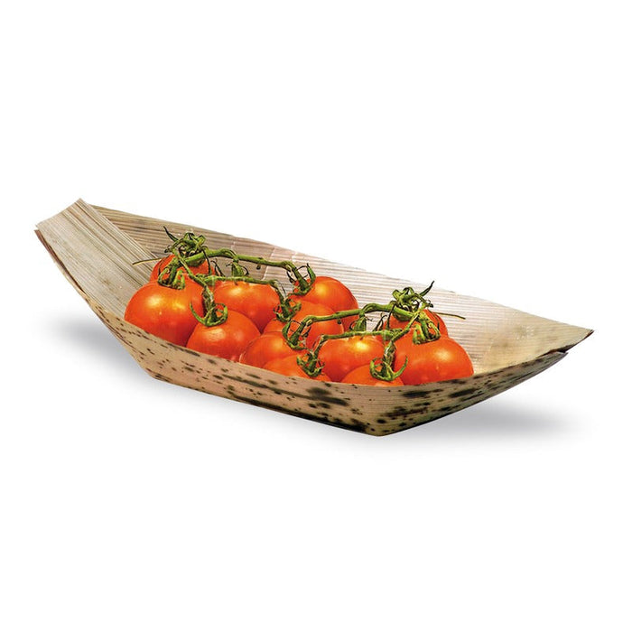 Barquilla de bambú 210x105mm A25mm - 1200Uds