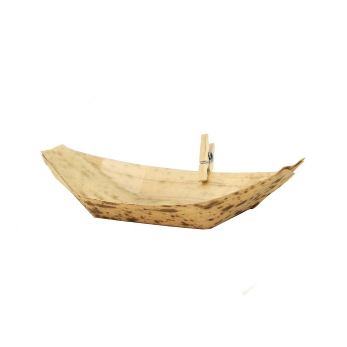 Barquilla de bambú 100x55mm A17mm - 2000Uds