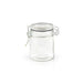 Tarros pequeños de vidrio BOKA con junta silicona negra 150ml A92mm - 24Uds