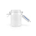 Tarros pequeños de vidrio BOKA con junta silicona azul oscuro 200ml A119,2mm - 24Uds