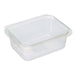 Envase rectangular PLA transparente con tapa bisagra 1000ml 188x143mm A67mm - 400Uds