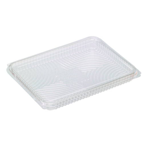 Envase rectangular PLA transparente con tapa bisagra 570ml 217x167mm A20mm - 350Uds