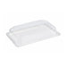 Tapa PET transparente para bandeja pulpa 165x230mm A46mm - 250Uds