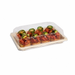 Tapa PET transparente para bandeja pulpa 165x230mm A46mm - 250Uds