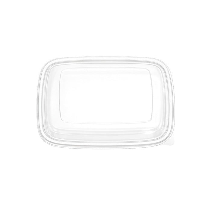 Tapa PET transparente para bandeja pulpa 189x189mm A50mm - 200Uds