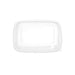 Tapa PET transparente para bandeja pulpa 189x189mm A50mm - 200Uds