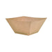 Barquillas kraft antigrasa 2000ml 230x220mm A94mm - 100Uds