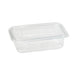 Ensaladera con Tapa bisagra rectangular PET 1000ml 195x130mm A65mm - 400Uds