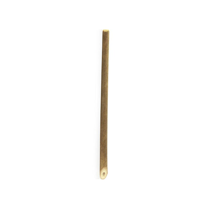 Pajita de bambú A180mm - 200Uds
