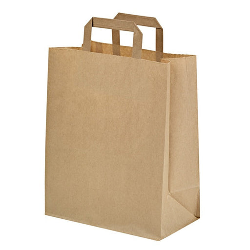 Bolsa de papel kraft 260x160mm H300mm - 250Uds