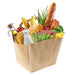 Bolsa catering kraft reciclado con asas 320x170mm A340mm - 250Uds