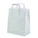 Bolsa de papel blanco reciclado 260x140mm A320mm - 250Uds