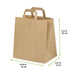 Bolsa de papel kraft reciclado 260x140mm A320mm - 250Uds