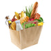Bolsa de papel kraft con doble capa 320x170mm A380mm - 250Uds