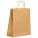 Bolsa de papel Kraft con asas de cordel 281x120mm H310mm - 200Uds