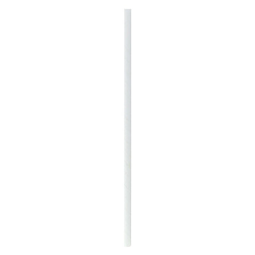 Pajita de papel blanca A260mm - 3000Uds