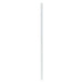 Pajita de papel blanca A260mm - 3000Uds