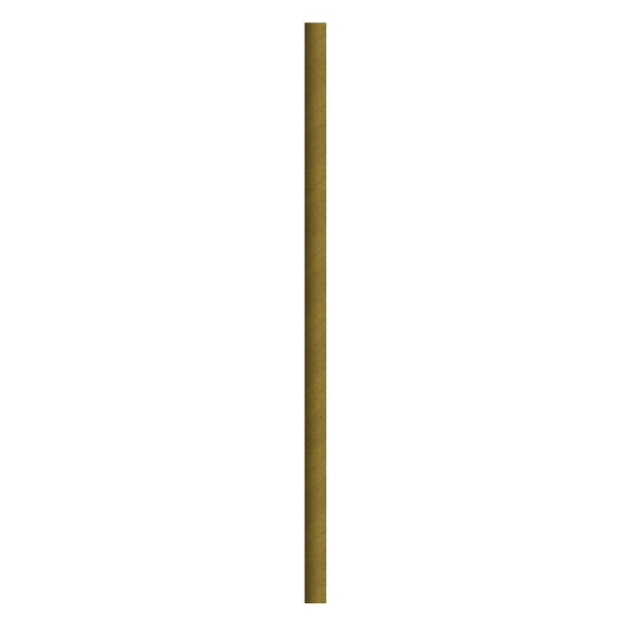 Pajita de papel kraft para batido envuelta individualmente A197mm - 3000Uds