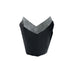 Papel negro tulipa de cocción antigrasa 175x175mm A90mm - 1200Uds