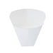 Funda para crepe tipo mariposa de cartón blanco 145x65mm A185mm - 1000Uds