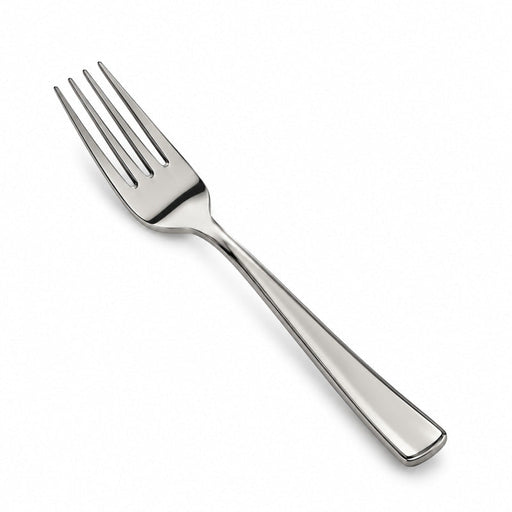 Tenedor en PS color argento 188mm - 1000Uds