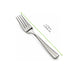 Tenedor en PS color argento 188mm - 1000Uds