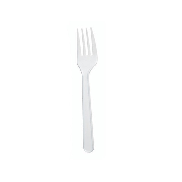Mini Tenedor blanco 125mm - 1000Uds