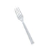 Tenedor transparente en PS LUX 180mm - 1000Uds