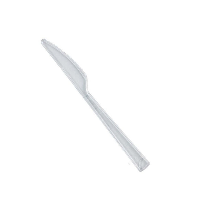 Cuchillo transparente en PS LUX 175mm - 1000Uds