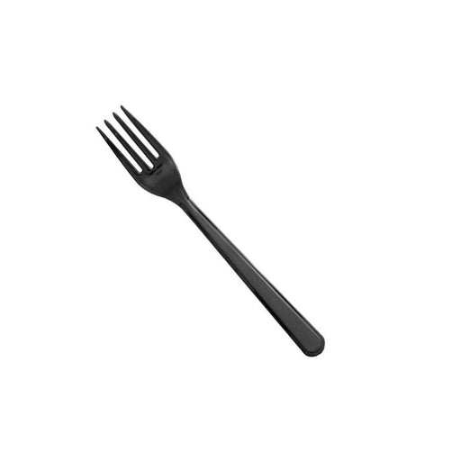 Tenedor negro Lux 180mm - 1000Uds