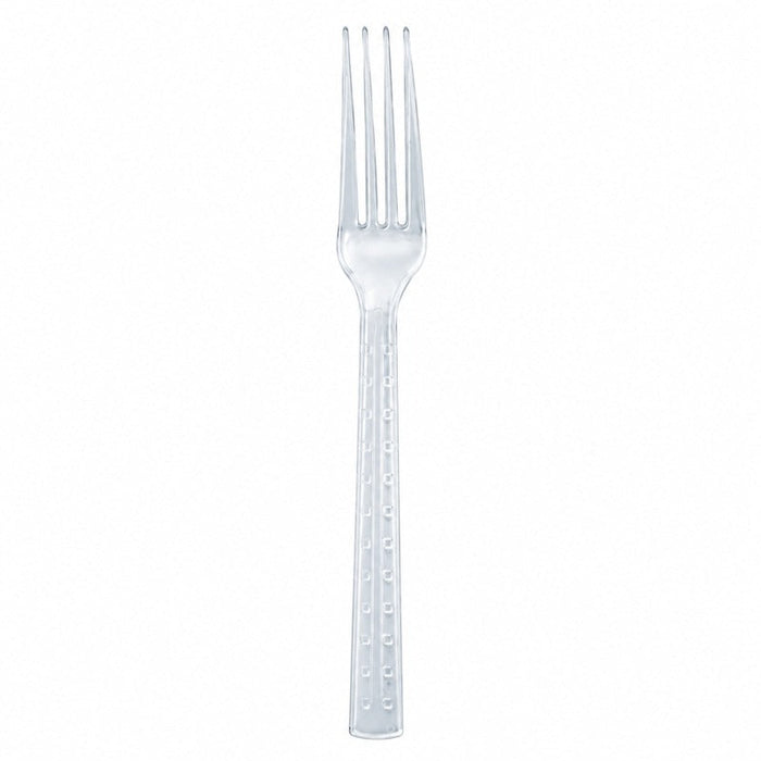Tenedor lujo transparente First class 192mm - 500Uds