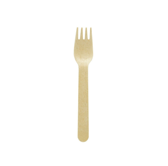 Tenedor de madera A158mm - 2000Uds