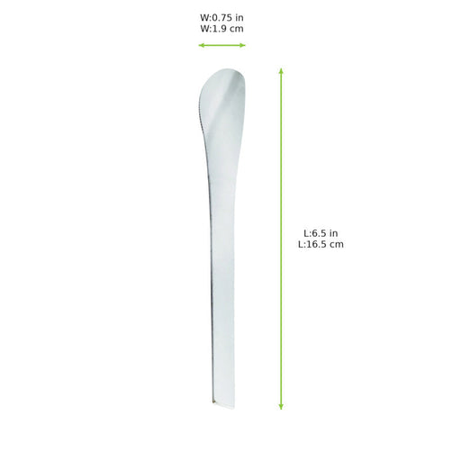 Cuchillo de acero inoxidable 165x19mm A2mm - 240Uds