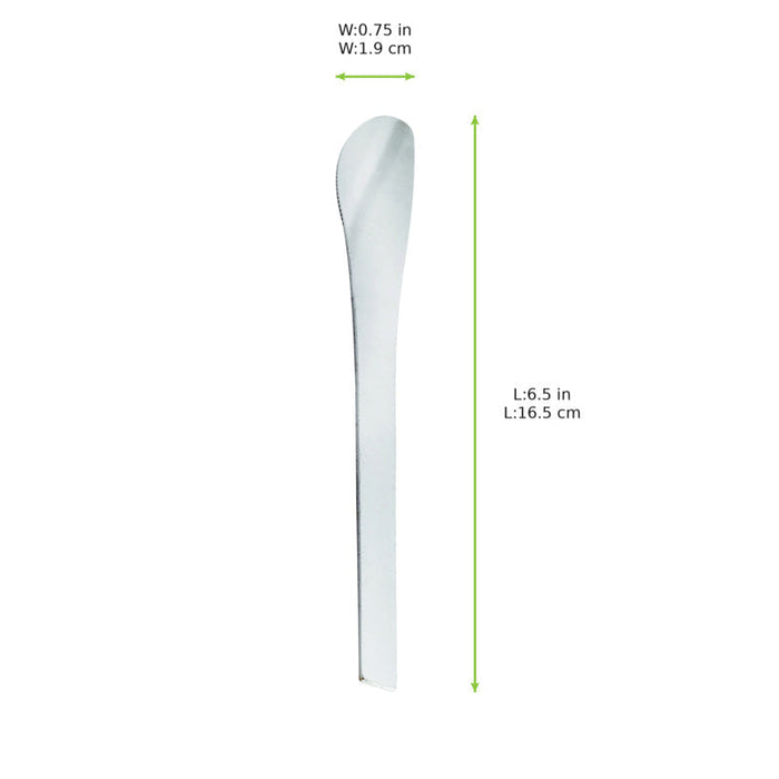 Cuchillo de acero inoxidable 165x19mm A2mm - 240Uds