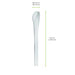 Cuchillo de acero inoxidable 165x19mm A2mm - 240Uds