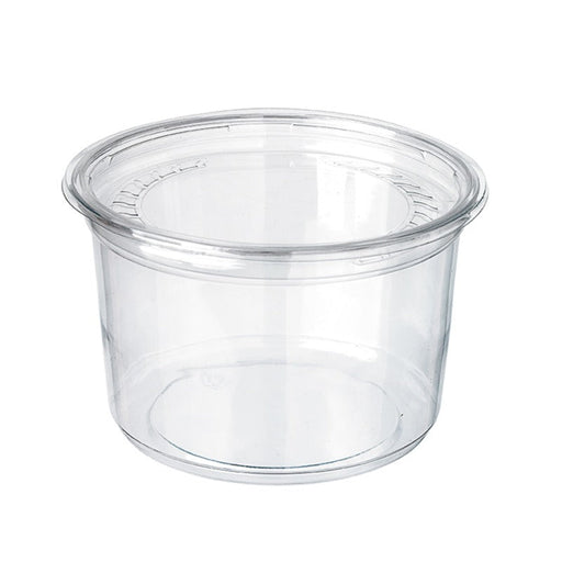 Tarrina Deli PET redonda transparente 750ml Ø117mm A104mm - 500Uds