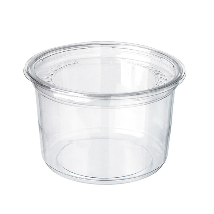 Tarrina Deli PET redonda transparente 750ml Ø117mm A104mm - 500Uds