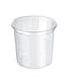 Tarrina Deli PET redonda transparente con tapa plana 960ml Ø117mm A141mm - 225Uds