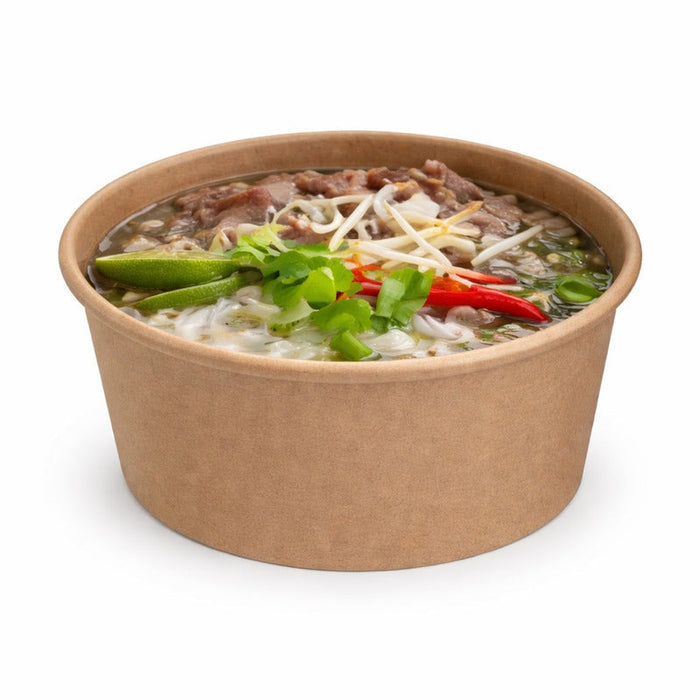 Tarrinas Deli redonda Kraft 480ml Ø110mm A70mm - 1000Uds