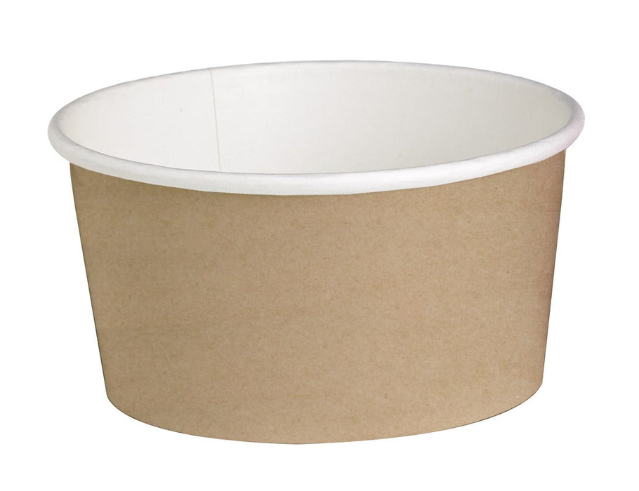 Tarrinas Deli redonda Kraft 600ml Ø115mm A87mm - 500Uds
