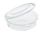 Tarrina Deli PET redonda transparente con tapa bisagra 250ml Ø115mm A35mm - 600Uds