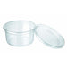 Envase Deli PLA redondo transparente 450ml Ø121mm A73mm - 1000Uds