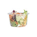 Envase Deli PLA redondo transparente 600ml Ø143mm A55mm - 600Uds