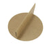 Divisor de 2 partes en cartón marrón 130mm A61mm - 360Uds
