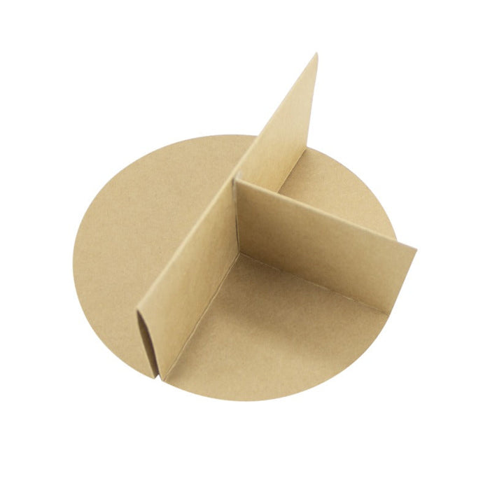 Divisor de 3 partes en cartón marrón 162mm A69mm - 360Uds