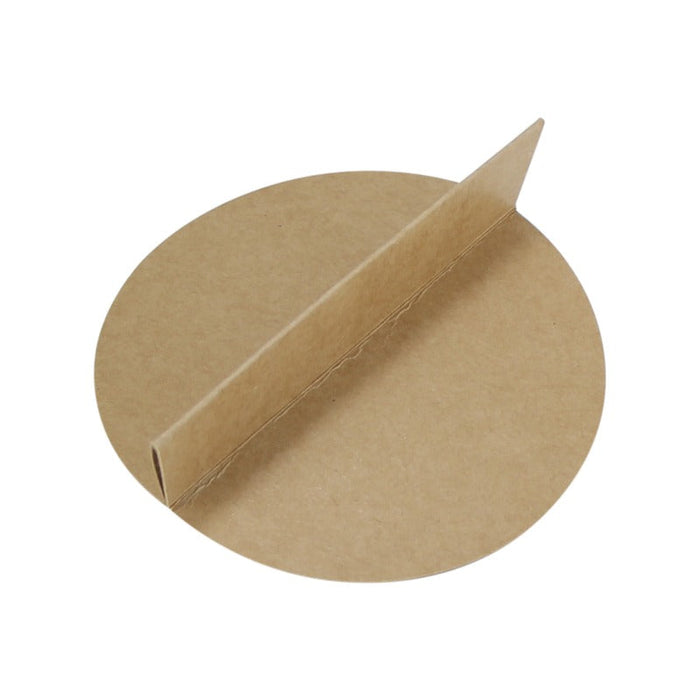 Divisor de 2 partes en cartón marrón 134mm A33mm - 360Uds